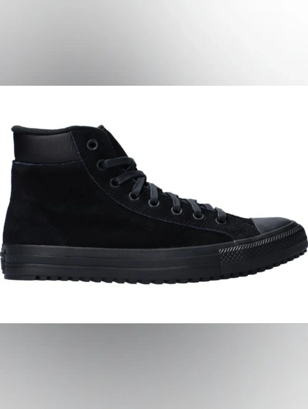 Converse Chuck Taylor All Star PC Boots Mens Black Nubuck M8/ W10..RARE🔥